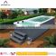 Europe Luxury Acrylic 6 Meter Endless Swimming Pool Spa outdoor Spa Pool/Swimming Spa