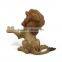 Ceramic customized small lion figurine