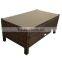 Patio wicker rattan thick cushion hotsale loveseat set