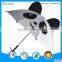 2016 Wholesale lovely cartoon cat ears Customized umbrella,popular small stick animal style child umbrella