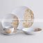 20pcs porcelain dinnerware set with golden decal,golden printing dinner set,porcelain gold decal tableware set