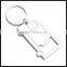 Factory price gift keyrings apple metal key ring supplier