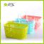 emc plastic baskets with hook, decorative plastic baskets with hook, wholesale plastic hanging storage baskets