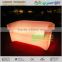 plastic led lounge set one seater/two seater