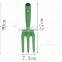 3 pcs high quality steel garden hand tool set with coating