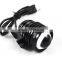1200Lm Zoom led bike light with universalhandle bar bracket