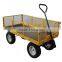 Heavy Duty Garden Tool Wagon with Four Wheels