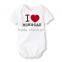 2017 Hot Sale Newborn Baby Clothes Wholesale Baby Toddler Clothing White Summer Organic Cotton Baby Romper