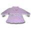 Baby girls boutique cotton coat fall and winter comfortable coat doll collar cute coat