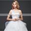 2017 novelty design beaded one-shoulder plus size wedding dress