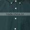 Dark Green Oxford Long Sleeve Casual Shirt