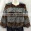 2016 autumn winter new design woman fox fur jackets ladies fake fur coat casual winter jackets