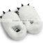 Cute paw design warm shoes for baby, little paw baby shoes