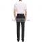 2015 KAIYA double collar contrast stripe fancy short sleeve button front dress shirt bank office wearing