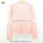 Fancy Cardigan Girl Print Kids Sweater Clothes