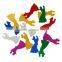 PVC Confetti Party Decoration Wedding Bride and Groom At Random