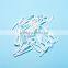 White Plastic Shirt Packing Clip
