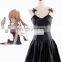 Rose-team Fantasia Anime Cosplay Made The Future Diary Gasai Yuno Black Dress Cosplay Costume