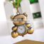 New Fashion Cute Pocket Watch Little Bear Pendant Necklace Women Dress Quartz Watches Gift