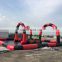 HI good quality durable pvc sports flooring black and red inflatable zorb ball race track