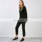 Women Casual Fitness Cross Pants Sport High Waist Side Lace Clothing