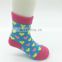 China Manufacture Custom Design Patterns 100% Cotton Baby Socks