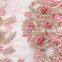 Textile China supplier fabric wedding african embroidery lace fabric handwork french lace fabric