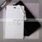 custom private design black & Withe embossing paper hot stamping gold hangtag for clothing