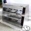 1500mm Commercial Display Showcase Food Warmer Displayer Bread Showcase With 2 Layer 7 Pans