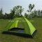 2 Man Tent Fiberglass Pole Green Color Camping Dome Tents