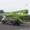 Zoomlion 38-метровая небольшая автомобильная насосная установка для бетона на автомобильном шасси