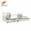Double head window and door frame processing cutting making machine for aluminum