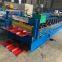 China trapezoidal roof steel sheet production line manufacturer making metal roll forming machine