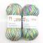 Fluffy and soft aran 100% acrylic sweater woolen yarn with variegated color