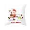 Plain Cotton Christmas Throw Pillow Cover Popular For Home Decor