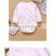 Wholesale Plain Color Spot Pattern Romper Soft Baby Girls Romper