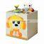 Kids Toy Baby Bed Animal Cartoon Folding Fabric Canvas Cube Storage Box