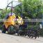 articulated mini tractor trencher loader for farm garden