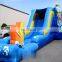 surfing inflatable water slide combo bounce house  for sale