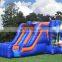 Soccer Theme Football Inflatable Bouncer Jumping Castle Bounce House With Dry Slide