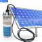 12V DC Stainless steel Deep Well  submersible solar water pump solar energy systems