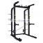 High quality Hot sale commercial fitness equipment gym use machine YW-1716B Half  Power Rack