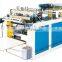 Heat sealing and cold cutting heavy duty bag making machine