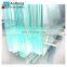 High light transmittance almost 92% Float Glass Clear