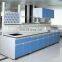 Lab central island bench for chemistry all steel lab bench for lab bench price
