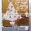 2016 New latest beautiful christmas tree greeting card/custom greeting card/wholesale cheap price