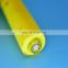 Multi strand underwater floating cable yellow neutral buoyant tether