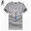 2016 Summer brand men short-sleeved 100% cotton printed T-shirt