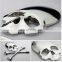 Car styling 3D Skull Metal stickers Skeleton Crossbones Car Motorcycle Label Skull Emblem Badge decal decoration accessories