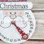 2021 wooden Santa Claus sign Christmas pendant creative Christmas countdown home decoration holiday calendar pendant